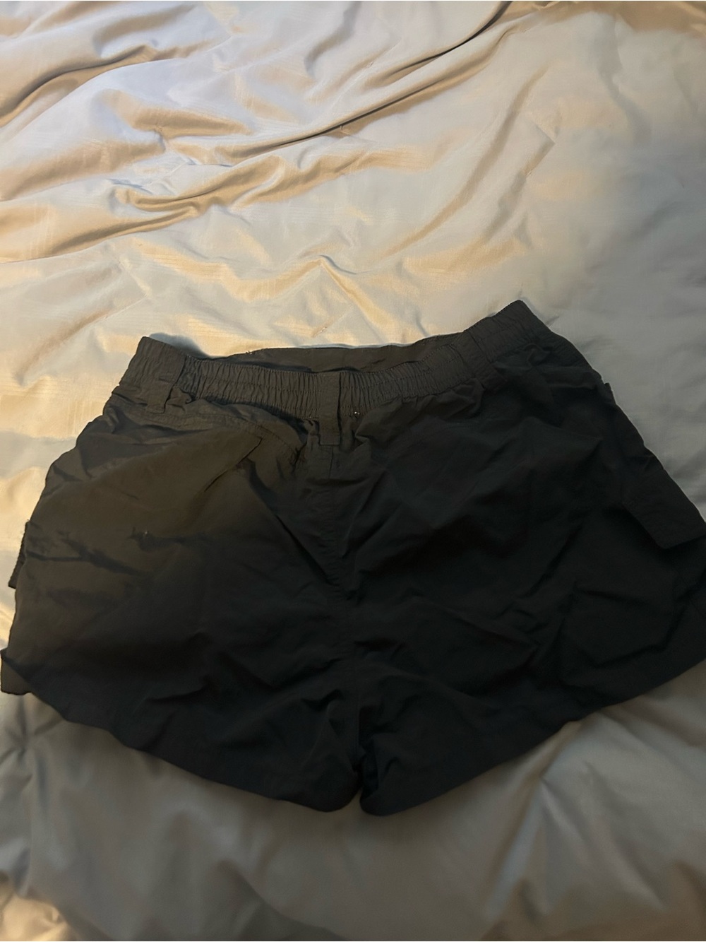 Love Tree Black Athletic Shorts with Elastic Waist